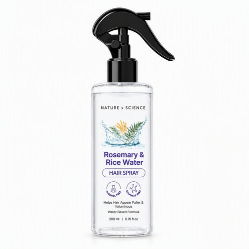 Rosemary & Rice Water Hair Spray, 200 ml trigger spray bottle